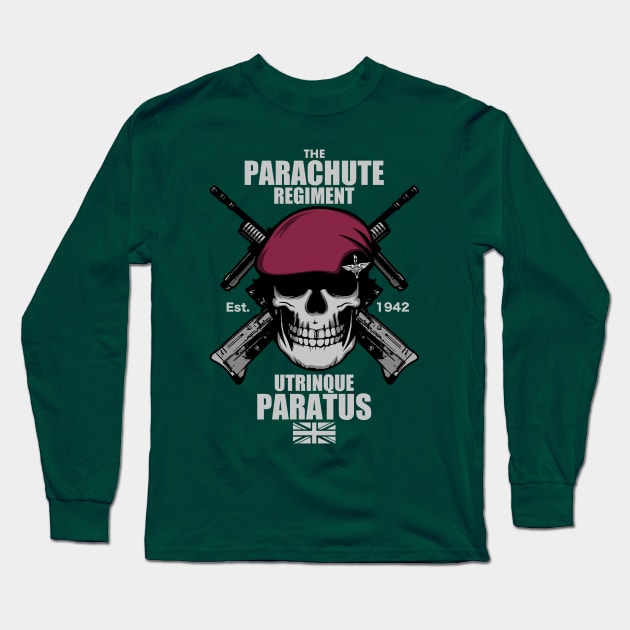 Parachute Regiment Long Sleeve T-Shirt by TCP